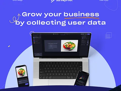 Survey Web & App Case Study aesthetic design android app android design app deign app design app layout application design branding button design figma homepage design illustration ios design landing page design ui ui design user interface ux design website design