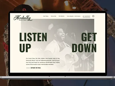 The Kentucky Music Trail - Branding & Website branding design graphic design illustration logo responsive design ui ux web design
