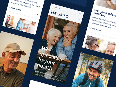 HaysMed Mobile kansas city mobile design saas startup ui ux webflow