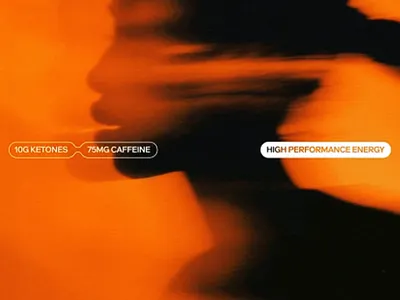 Kinetic Blur Energy Portrait abstract portrait active lifestyle blurred motion bold color caffeine design dynamic identity edgy layout energy branding fast feeling health product high energy kinetic art modern ad motion blur power visuals product concept sleek composition vibrant tones visual speed