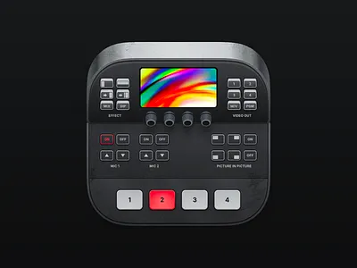 ATEM Exporter macOS App Icon app icon design macos app icon