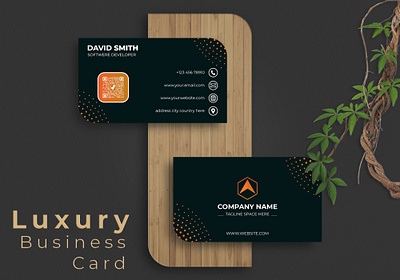 Chic and Classy Business Card Design high end design