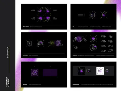 Brand Book – Visual Language for Synergy Codes human touch in design