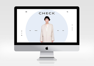 Check | Ecommerce Brand | Web Design branding creative graphic design ui web design
