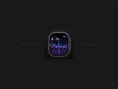 Project Interface 012 - Sleep Tracker data interface sleep tracker ui ux visualization widget