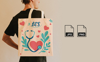 BES Shopping Bag Project branding design graphic design illustration logo shopping bag typography