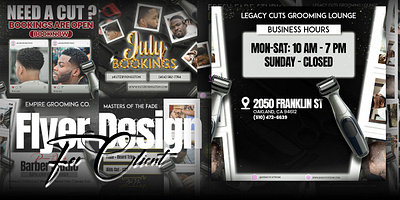 Flyer Design 3d barber flyer barber post branding flyer flyer design free psd graphics artist growm instagram post logo motion graphics party flyer photoshop post design poster saloon post spring ui ui ux