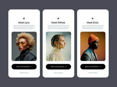 Luminals AI Agent Design ai aiagent app apps ui ux