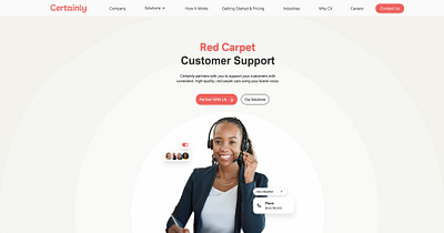 Certainly - HHRR/Outsourcing branding design figma graphic design illustration landing page logo ui ux web design