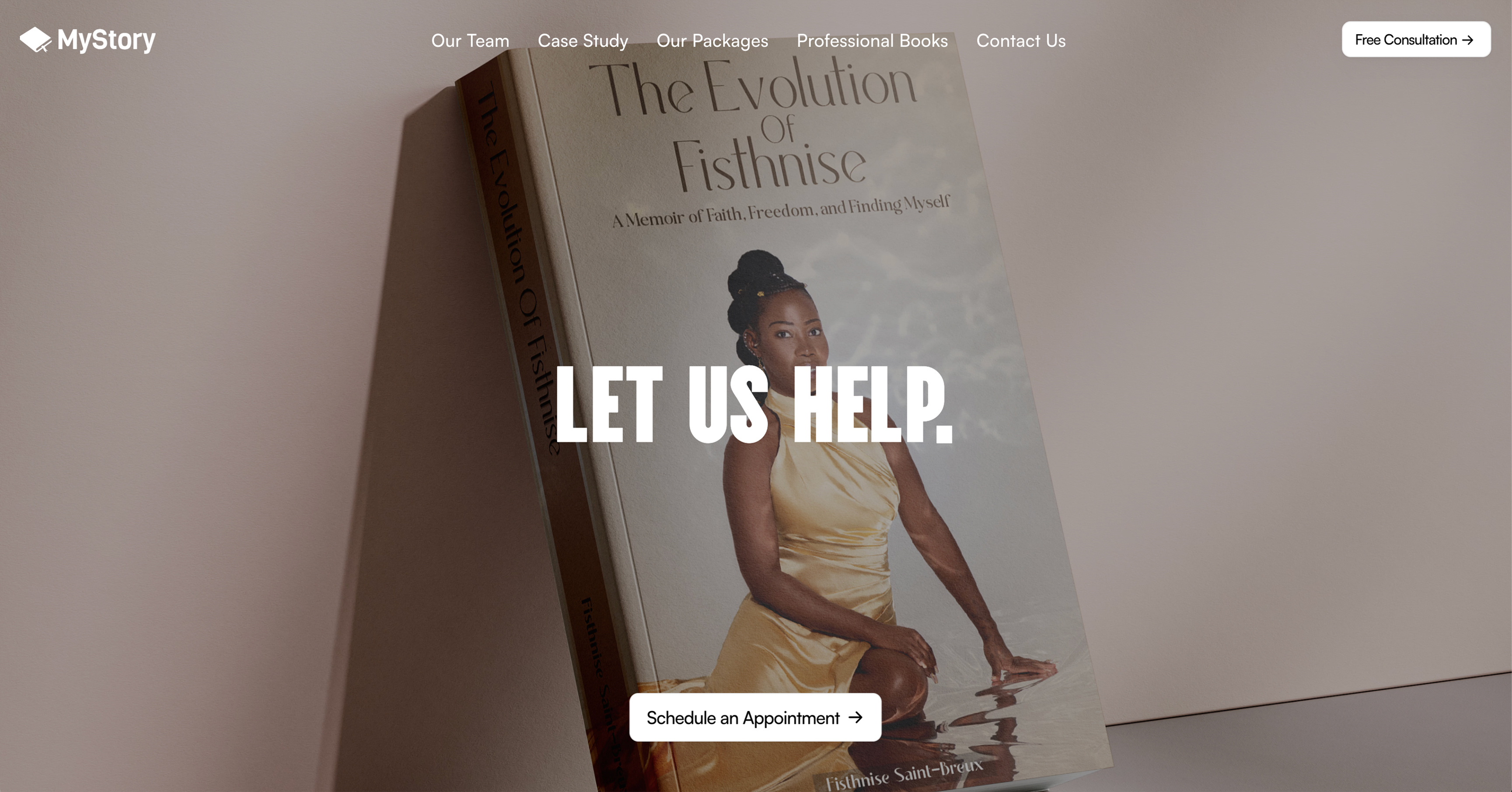 MyStory Books - Book Publishers branding design figma graphic design illustration landing page logo ui ux web design