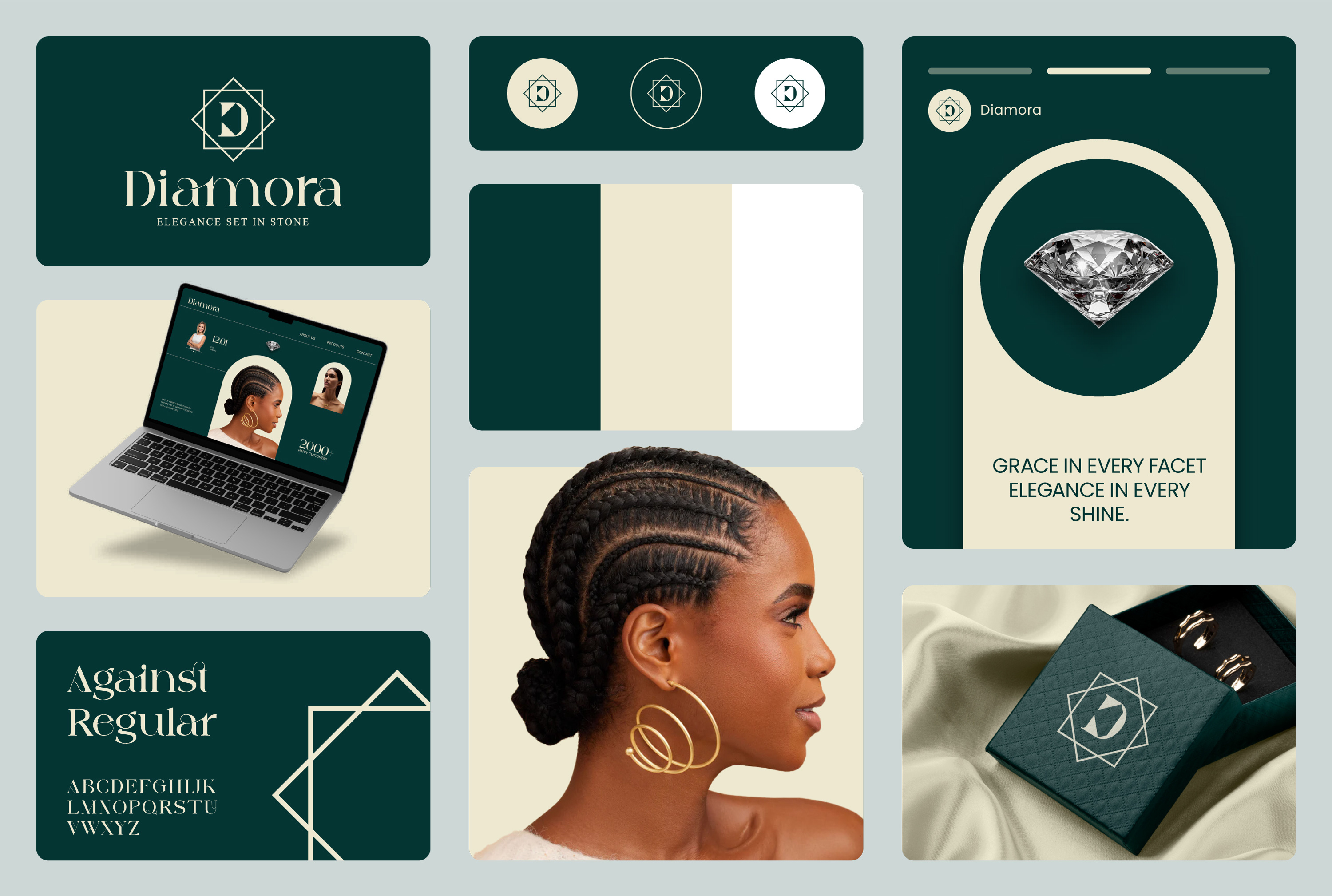 Example of Logo Design | Branding Kit & Identity