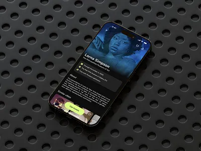 Cura Mobile App app art bold clean dark design event exhibition interface layout minimal mobile modern museum recommendation ui ux