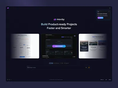 moxby AI vibe coding + prototype marketplace ai branding marketplace website