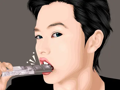 Yamaken children book design digital art graphic design illustration vector