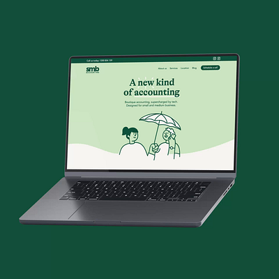 SMB Accounting Web Design animation design web design website