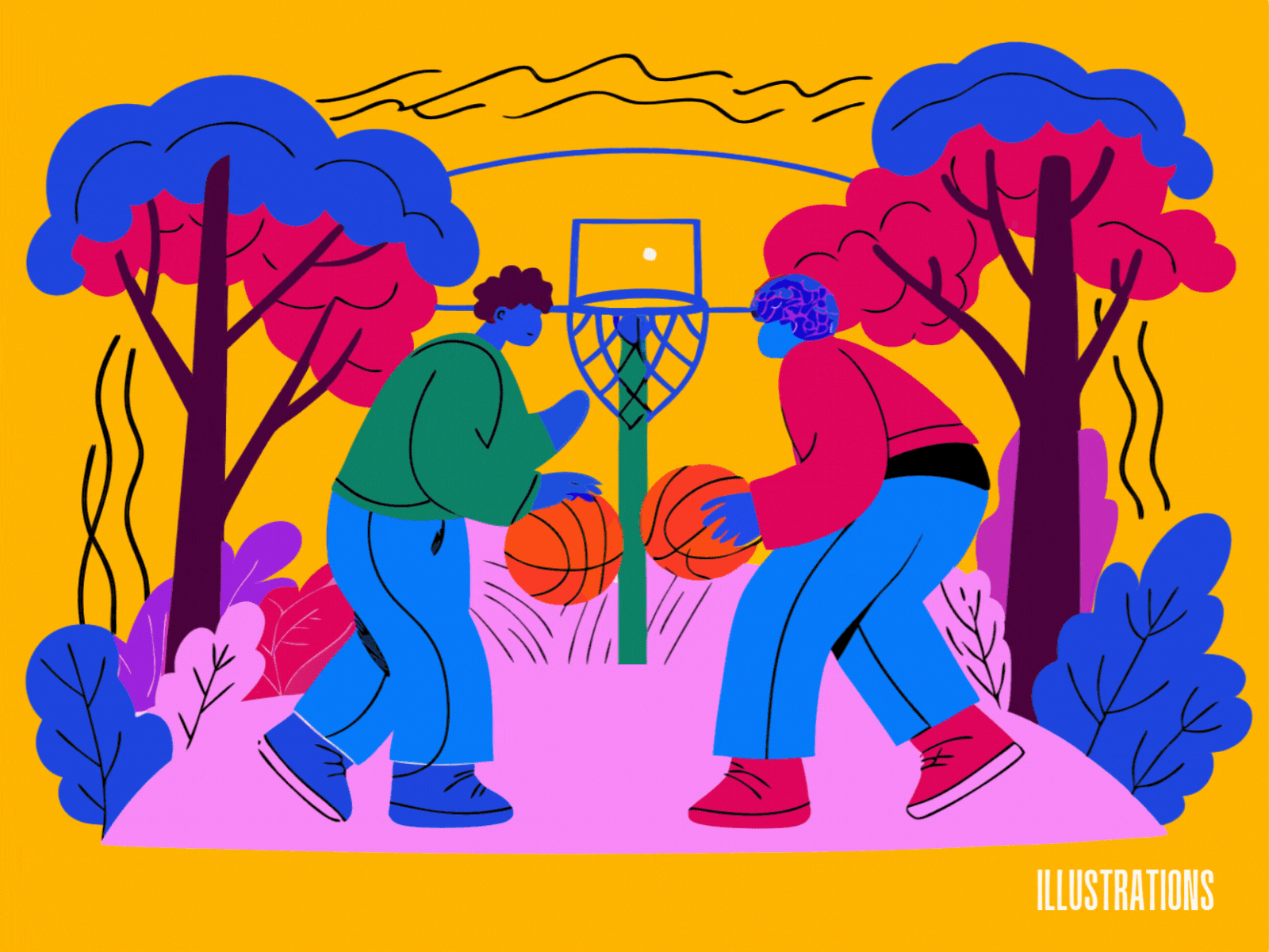 People in The City | Illustrations graphic design illustration ui vector