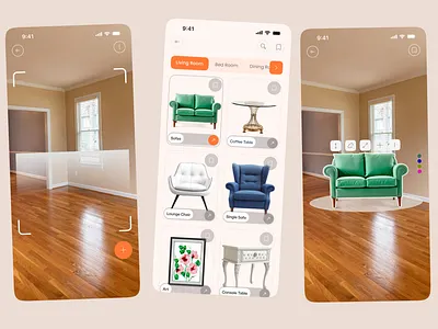 Interior Mobile App Design app app design forgot password furniture store home decor home design interior architecture interior design interior docer login minimalist mobile app mobile app design product design profile profile screen ux