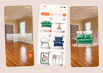 Interior Mobile App Design app app design forgot password furniture store home decor home design interior architecture interior design interior docer login minimalist mobile app mobile app design product design profile profile screen ux