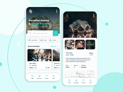 Futuristic Rental App apartament app app design application booking clean concept design figma home house ios minimal mobile rent rental app ui ui design uiux ux