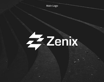 Zenix Logo design, Tech logo. brand design brand identity brand logo company logo graphic design letter logo logo logo design minimal logo modern tech logo monogram logo software logo startup tech logo techno logo technology logo textbase logo typography logo visual identity z logo