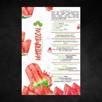 WATERMELON ICECREAM PACKING DESIGN branding graphic design icecream icecreampacking icecreampackingdesigninspiration packetdesign packing packingdesign packingicecream watermelon watermelonicecream