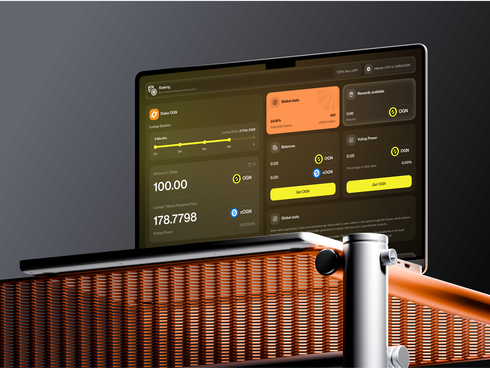 Crypto Staking Investment Dashboard crypto defi investing investment staking staking dashboard trading web design web site web ui web3
