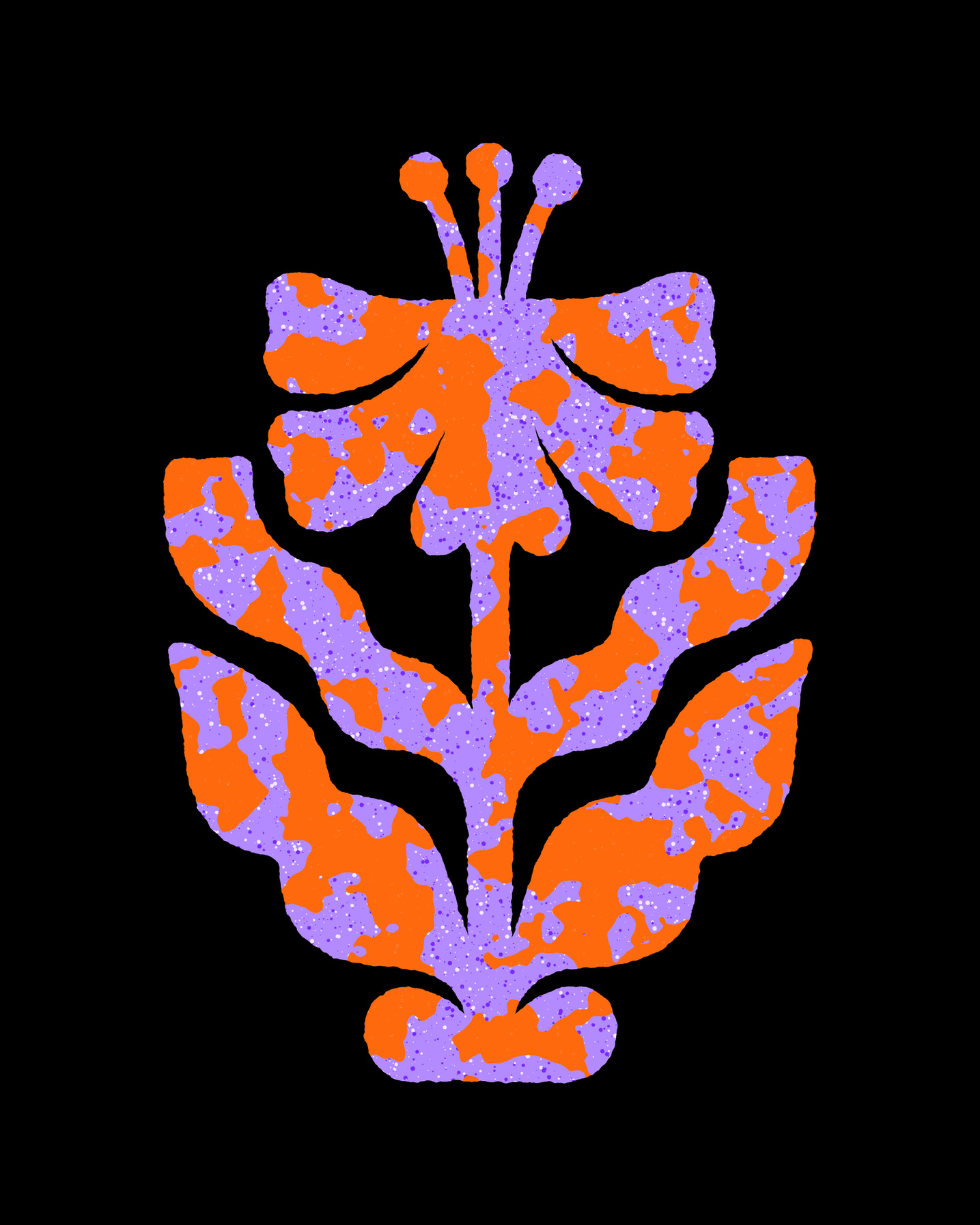 Plant flower illustration kemal sanli plant texture