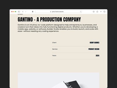 Project - Minimalist Personal Portfolio Template agency agency website graphic design minimalist personal personal website portfolio portofolio website