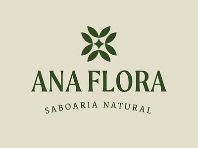 Ana Flora - Visual Identity artisanal brand design design essential oils flower green logotype natural plant soapmaker soup visual identity
