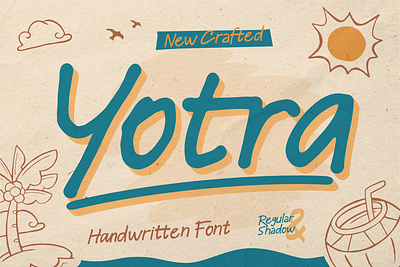 Yotra book cover branding cartoon font casual font custom font cute font display font font font design font style free font graphic font handwritten font headline font kids font logo type playful font poster font shadow font summer font