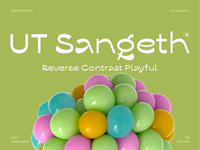 UT Sangeth: Designing Joy — The Story Behind Our Playful Reverse branding design font graphic design illustration logo type design typography ui vector