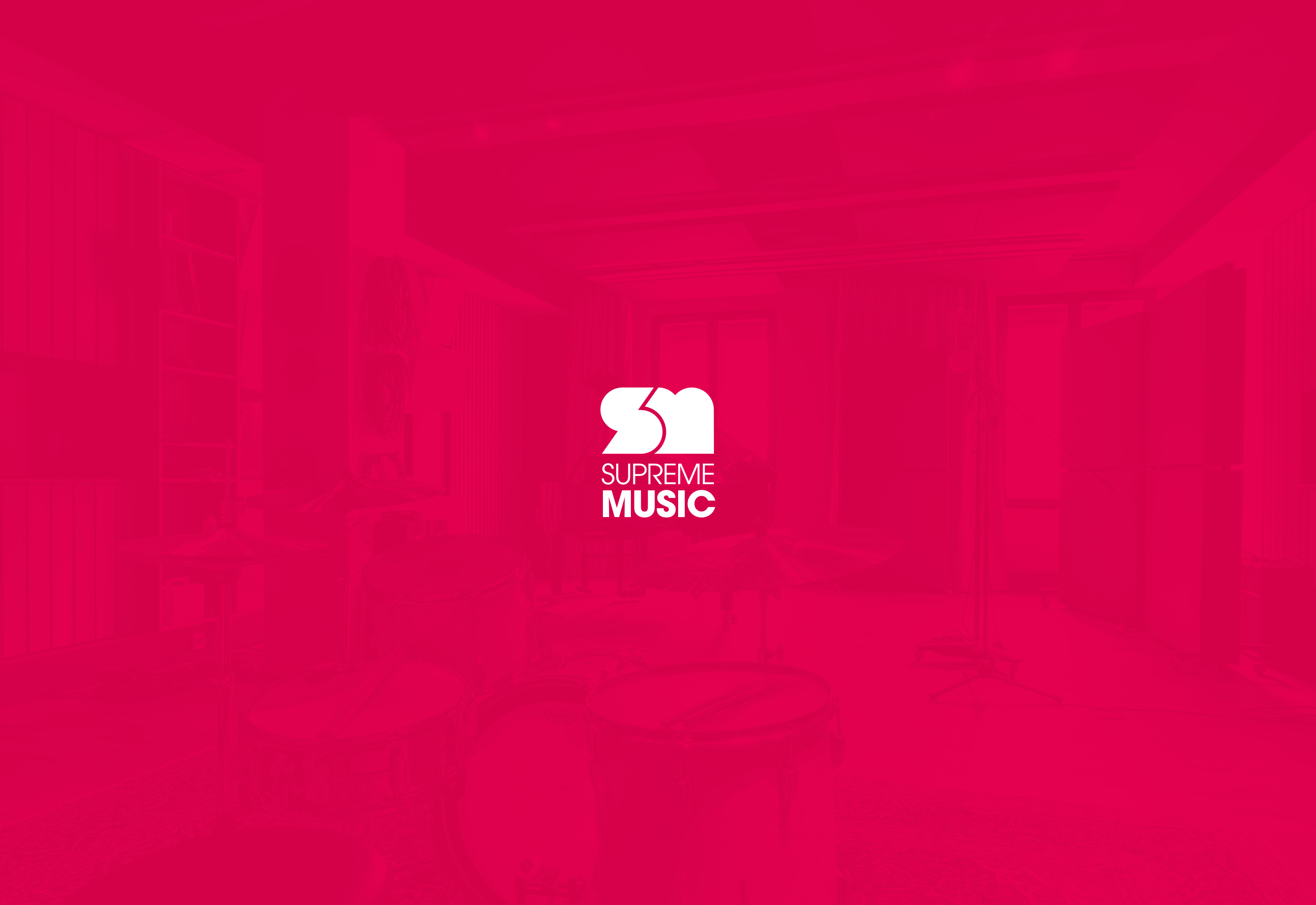 Supreme Music | Redesign Corporate Website corporate website redesign ui web design