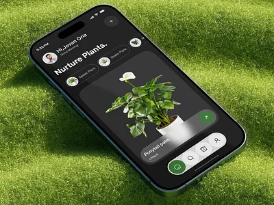 Smart Plant Care & Gardening Mobile App app app design appforplantparents botanyapp ecofriendlydesign gardeningapp greenthumbapp ios mobile mobile app mobile ui natureapp plantapp plantcareapp plantidentificationapp plantloversapp planttracker ui design uiux