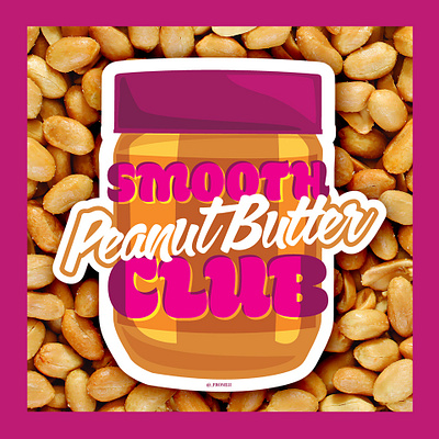 Typography & Design : Peanut Butter Clubs graphic design typography
