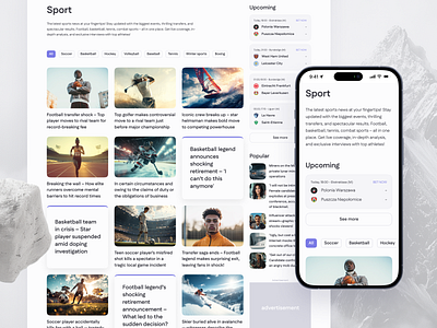 Category page category page news portal news portal design portal portal design ui ui design ux ux design web design webdesign website