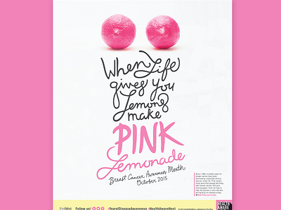 Lettering & Design : Breast Cancer Awareness Month design graphic design illustration lettering typography