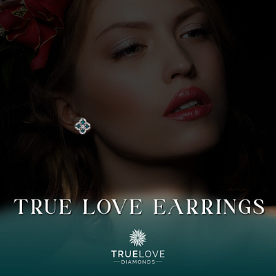 True Love Diamonds Social Media Post branding design graphic design illustration typography ui ux