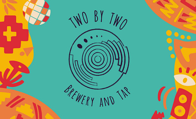 Two by Two Brewery - Print and Digital Branding branding brewery brewery design freelance graphic designer graphic design illustration leaflet design newcastle north east poster design social media branding