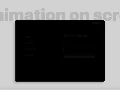 Animation on scroll animation design ecommerce home page inspiration interface landing page marketing minimal motion graphics ui user experience ux ux design web design website website design