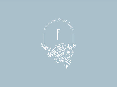 Flore - Florist Branding branding floral logo florist logo flower illustration logo logo type