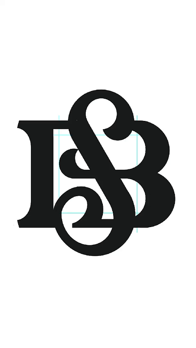 SB BS monogram typography logo for sale anhdodes branding design graphic design illustration logo logo design logo designer logo for sale logodesign minimalist logo monogram sb bs logo typography
