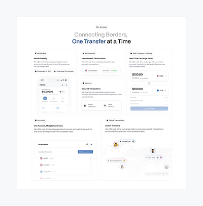 Bento Grid Explorations bento grids exchange figma finance payments transfers ui web