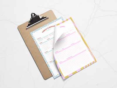 Planner / Checklist - Stationery Design checklist design planner design planners printable stationery