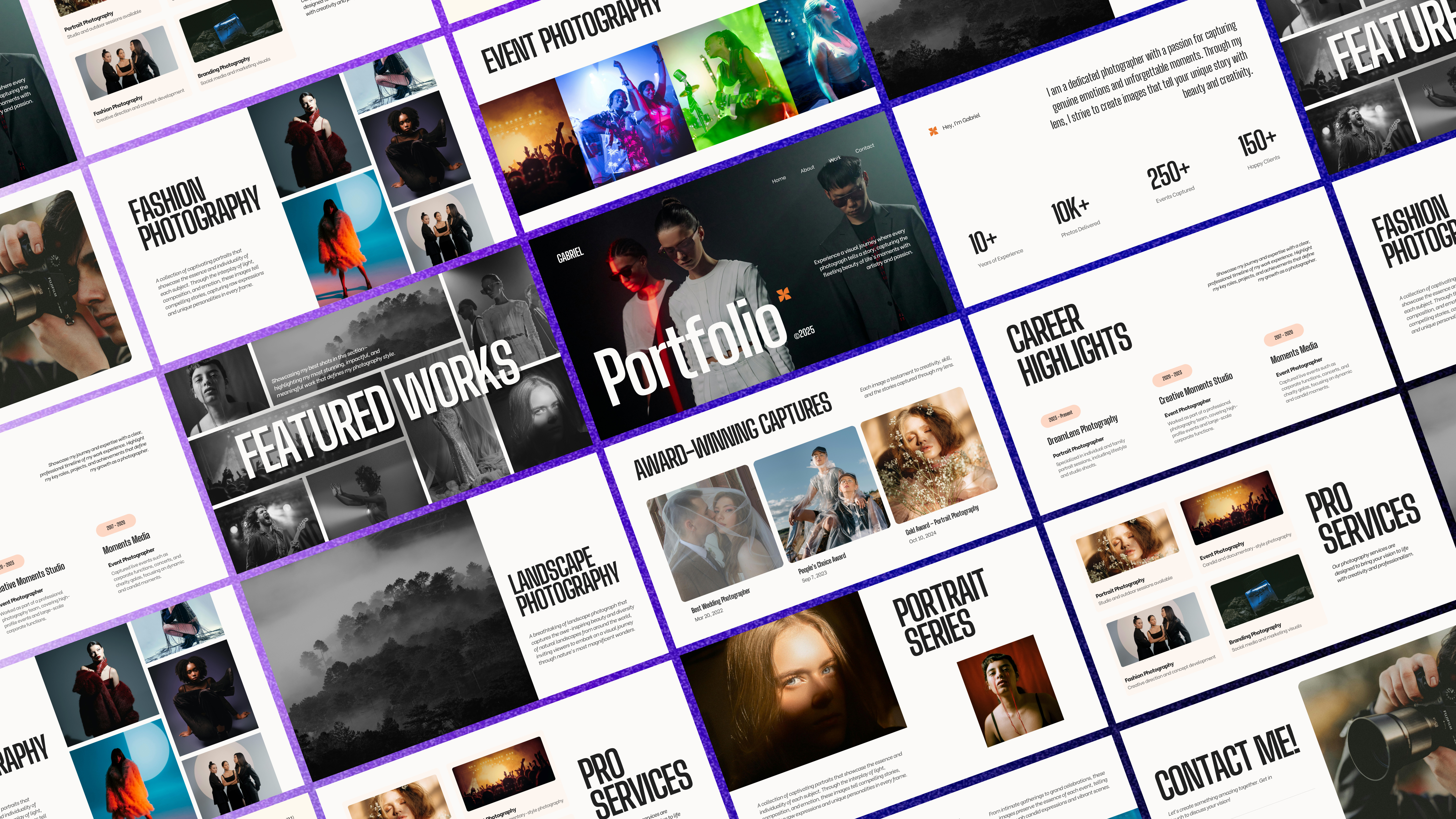 Portfolio Design - Presentation Templates branding minimalist portfolio portfolio portfolio design portfolio ppt portfolio template powerpoint templates ppt design
