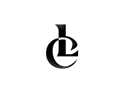 LC Monogram Mark black branding classic design design art designer graphic design identity illustration l lc logo logodesign logos mark minimal monogram serif vector