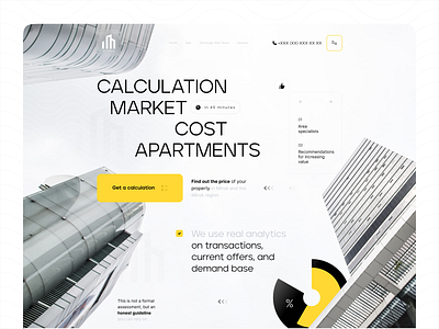 Real estate sale × Website design for an agency × Main screen design figma graphic design landing landing page real estate site ui