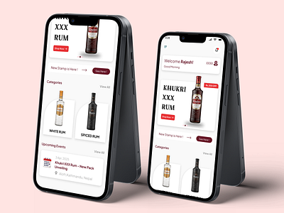 Home screen design home mobile mobileapp mobiledesign ui uidesign ux uxdesign