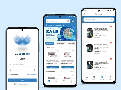 Medical Ecommerce Application ecommerce graphic design mobile mobileapp pharmacy ui uidesign ux uxdesign
