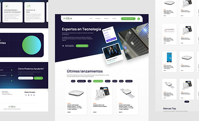 Nobbix Plataforma E-commerce graphic design tiendaonline ui web