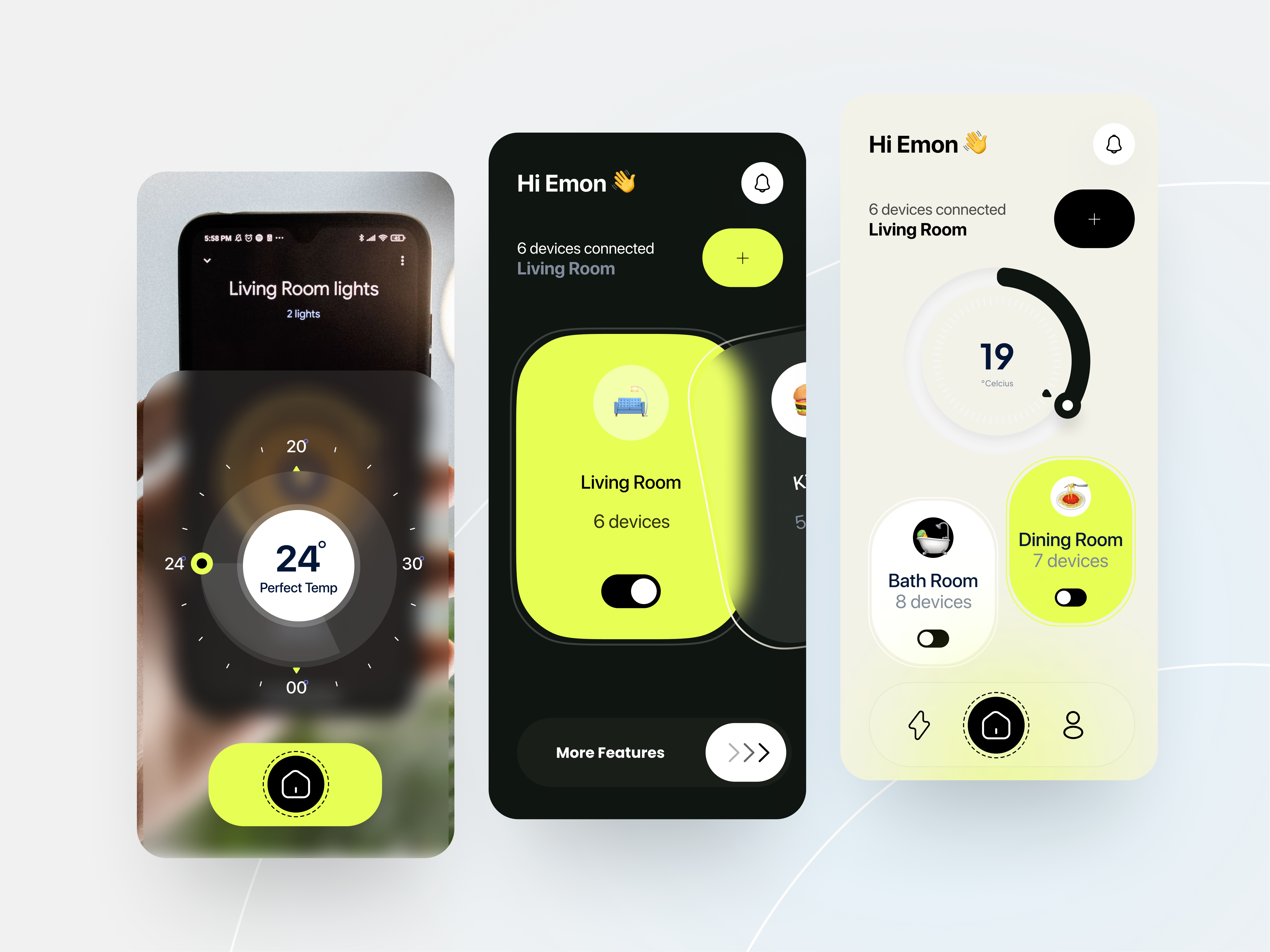 Example of Mobile App Project   UI/UX Design